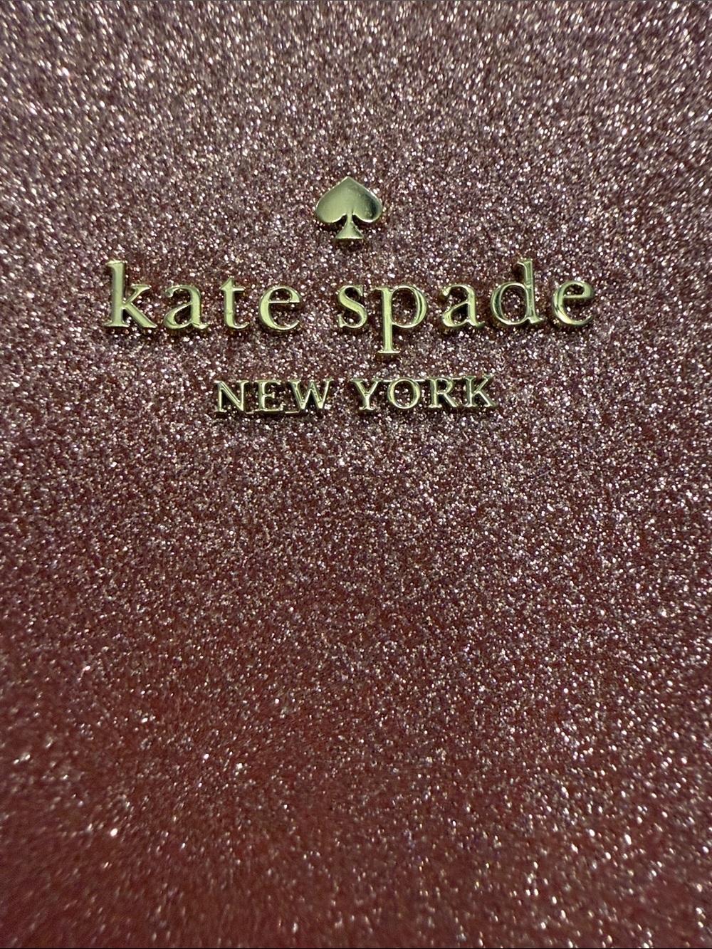 kate spade Rose Pink Glitter Tote - Picture 2 of 11